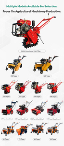 Mini Cultivadora Multifuncional con Motor Diésel 173, Máquina Agrícola para Arar, para Sudamérica - Product Image 3