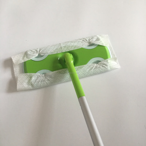 Qingle New Non <strong>Woven</strong> Fabric Floor Flat Mop Cleaning Easy Dust Hair Cleaning Dry and Wet Disposable <strong>Wipers</strong> Mop - Product Image 3