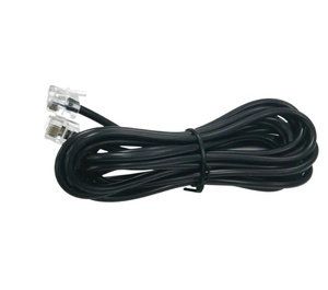 <strong>Telecommunications</strong> Manufacture Field Telephone Cable 3M <strong>Patch</strong> <strong>Cord</strong> 6P4C 6P6C RJ11 RJ12 Round Telephone Cables 100m - Product Image 3