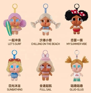 Auténtico <span class=keywords><strong>POP</strong></span> MART CRYBABY Modo de vacaciones en la serie Vinilo Felpa Colgante Regalo Caja ciega - Product Image 2