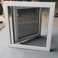 Ventanas Abatibles de PVC Europeas al por Mayor, Ventanas de Doble Acristalamiento con Ahorro Energético para Edificios Residenciales, Apartamentos y Comerciales