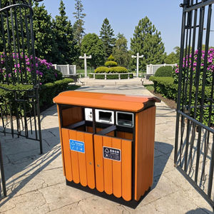 Botes de <span class=keywords><strong>basura</strong></span> personalizados de plástico y madera para exteriores, con capacidades que van desde 8 <span class=keywords><strong>litros</strong></span> a <span class=keywords><strong>200</strong></span> <span class=keywords><strong>litros</strong></span>, en diseño rectangular con tapas - Product Image 4