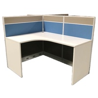 Cloisons et panneaux en bois de bureau moderne/Cloisons de bureau bon marché/Poste de travail de cabine de bureau