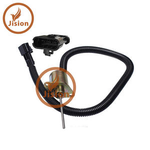 Válvula solenoide de corte de combustible para maquinaria de construcción, solenoide de parada 25-38019-05Z - Product Image 3
