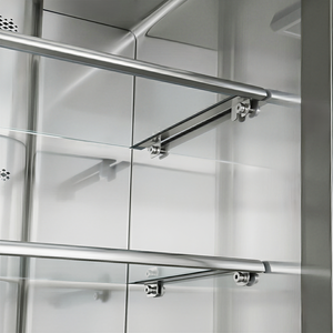 Réfrigérateur encastrable 355L, porte française, No Frost, Classe 1 CE, autoportant, en acier inoxydable, élégant, multi-portes, pour usage domestique - Product Image 6