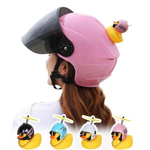 Campana Decorativa con Diseño de Patito Amarillo para Bicicleta, Vehículo Eléctrico y Motocicleta - Diseño Turbo Social Duck Resistente al Viento - Product Image 1