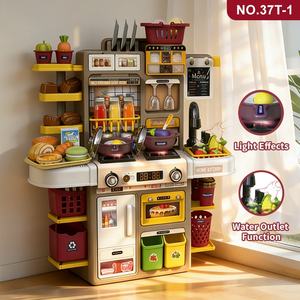 Jouets éducatifs de <span class=keywords><strong>cuisine</strong></span> pour filles, ustensiles de <span class=keywords><strong>cuisine</strong></span> de simulation, nourriture de simulation, jeux de rôle, jouets de <span class=keywords><strong>cuisine</strong></span> pour garçons et filles - Product Image 4