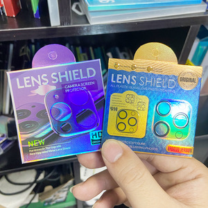 Custom Mobile Phone Hawkeye Cardboard Lens Storage Film Envelope Packaging Box for Apple Iphone