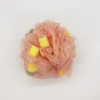 Éponge de bain en maille de luffa, exfoliant pour la peau naturelle, boule de douche