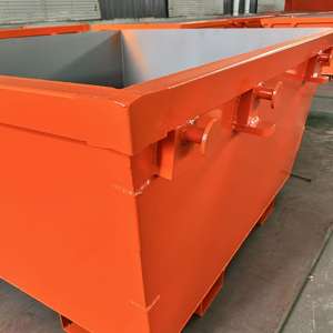 חיצוני בגדלים מרובים זול גדול לדלג פח פלדה פח פח אשפה פח אשפה - Product Image 4