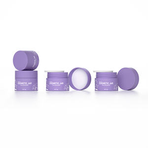 Vẻ Đẹp Container Nhỏ Nhựa Mỹ Phẩm Chum 3 <span class=keywords><strong>Gram</strong></span> Lip Balm Pot Với Nắp Đậy Màu Xanh Cho Lip Scrub - Product Image 6