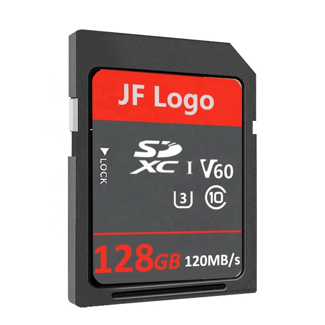 High Quality  32gb 64gb 128gb Digital Camera Sd Memory Card high Speed class10 C10 V60 4K UHD Sd Card 256gb With Low Price