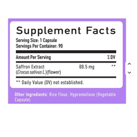 Capsules d'extrait de safran en marque blanche OEM/ODM, complément alimentaire pour adultes, 90 capsules/flacon, soutien énergétique, produits personnalisés