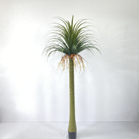 Tanaman Anggrek Plastik Gaya Nordik ZhiXia Dracaena Buatan, Pot Bunga Dekoratif Tahan Lama 80cm, Tanaman Indoor/Outdoor
