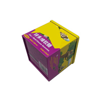 Boîte d'emballage pour montres en fer blanc brillant recyclable, de qualité alimentaire, gaufrée, rectangulaire, en fer blanc, plastique, bois, papier