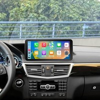 Écran de radio de voiture sans fil avec système Linux 10,25 pouces, CarPlay, montage sur tableau de bord, QLED, Mercedes-Benz Classe E W212 (4 portes) NTG