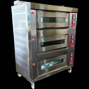 Forno Elettrico Monostrato BLG per Pasticceria, Pane e <span class=keywords><strong>Pizza</strong></span>, 3200W 220V, Protezione da Surriscaldamento, Piastra in Pietra, Cottura Automatica - Product Image 3