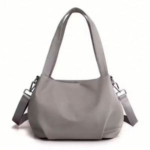 Women's All Seasons Fashion Large Capacity <b>Nylon</b> <b>Tote</b> <b>Bag</b> Adjustable Strap Waterproof Hobo Design <b>Zipper</b> Closure Polyester Beach - Product Image 3