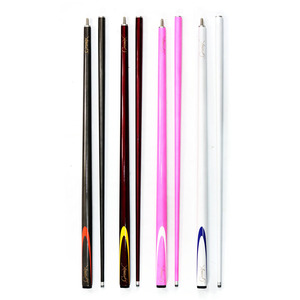Venta caliente eje de fibra de carbono colorido 1/2-PC billar Bool Cue Stick - Product Image 2