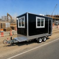 Nouvelle Maison Mobile de Bureau et de Logement pour Travailleurs 2026, Personnalisable, Moderne, sur Roues, avec Construction en Panneaux Sandwich