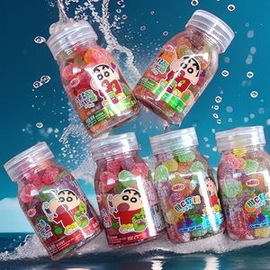 Les mêmes bonbons acidulés que dans "Sugary Shin-chan" Les bonbons gélifiés pour enfants sont disponibles dans une variété de saveurs. Bonbons Sucrés - Product Image 2