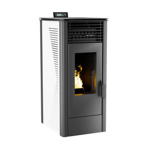 Poêle à <span class=keywords><strong>granulés</strong></span> <span class=keywords><strong>de</strong></span> <span class=keywords><strong>bois</strong></span> PK-120 au design moderne européen avec télécommande pour la maison, la villa, l'appartement, utilisation autonome, chauffage intérieur - Product Image 4