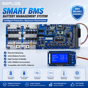 Kit de boîtier de batterie DIY Seplos 48V 51.2V LiFePO4 280Ah 306Ah 314Ah avec 16 cellules, boîtier et BMS 200A pour stockage d'énergie solaire domestique - Product Image 4