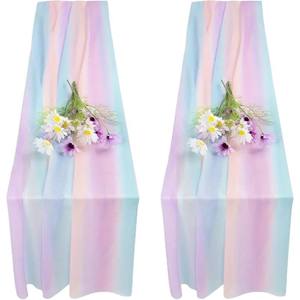 Nouvelle nappe de fond en mousseline pour événements d'anniversaire, mariages et fêtes, pour l'exportation - Product Image 1