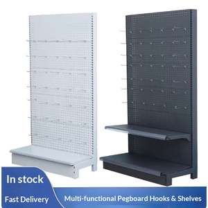 Accesorios para estanterías de <span class=keywords><strong>supermercado</strong></span>: Ganchos multiagujeros para teléfonos, estantes para joyería, organizadores de calcetines, exhibidores de equipo de pesca, transmisiones en vivo - Product Image 4