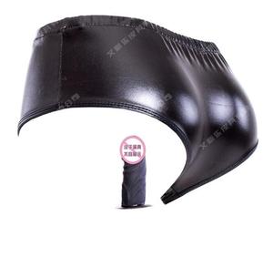 Pu pene bragas silicona <span class=keywords><strong>Anal</strong></span> Butt plug dildos lesbianas <span class=keywords><strong>strapon</strong></span> castidad pantalones hombres ropa interior masturbación vibrador juguetes sexuales % - Product Image 1