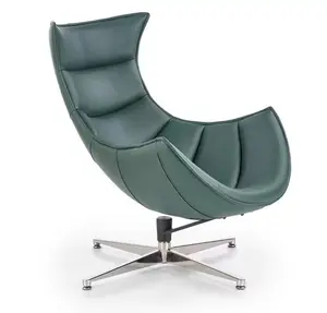 2023 Modern Style High Back Cafe Leder Liege Freizeit Lounge Chaiselongue für Wohnzimmer