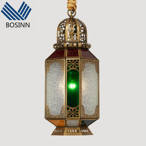 Lámpara colgante del sudeste asiático, candelabros antiguos, decoración tailandesa, SPA, salón de masajes, habitación, cola de pavo real, luces colgantes - Product Image 4