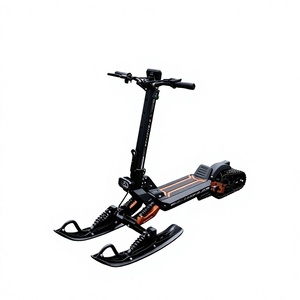 48V 800W Schneescooter mit Aluminiumrahmen, 20AH Akku, Doppelrädern und -reifen, 53kg Multifunktionaler 3-in-1 Pro-Schneescooter - Product Image 1