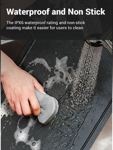 Электрическая сковорода-гриль OEM/ODM большой емкости, портативная, бездымная, для использования в помещении, с антипригарным покрытием - Product Image 5