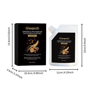 แชมพูโสม Polygonum ให้ความชุ่มชื้นกับเส้นผมนุ่มนวลเบาและดูแลผมให้สดชื่น - Product Image 5