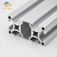 Profil en aluminium d'extrusion Profil en aluminium à fente personnalisée 4040 4080 V Profil en aluminium à fente en T