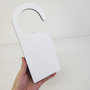 Sublimation Blanks Wood <strong>Door</strong> Sign Hanger &amp; <strong>Knob</strong> Hangers DIY Waterproof Eco-Friendly <strong>Door</strong> Tags for Home Office Hotel Restaurant - Product Image 6