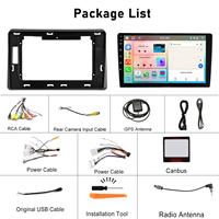 Autoradio Android Podofo 10 pouces 4+64G avec Carplay et Android Auto pour Renault Master 2021 IPS DSP GPS RDS WIFI Dropshipping