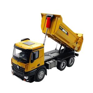 <span class=keywords><strong>Huina</strong></span> <span class=keywords><strong>1582</strong></span> 1/14 2,4G 10 canales Simulación Control remoto RC Tilt Alloy Dump Truck con sonido - Product Image 1