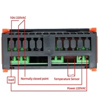 Emballage d'origine Thermostat régulateur de température thermo régulateur hygromètre chaleur réfrigérateur régulateur de refroidissement STC-100A