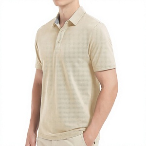 เสื้อโปโลผู้ชายผ้าฝ้ายขายส่ง OEM ODM รับผลิตเสื้อผ้าแบรนด์ส่วนตัว โรงงานผลิตเสื้อผ้าตามสั่ง ผ้าพิเศษ เสื้อโปโลผู้ชายผ้าปิเก้ - Product Image 1