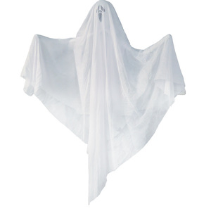 Adorno Colgante de Fantasma de Halloween, Decoración Espeluznante de Imitación de Lino para Casa Embrujada, Accesorio para Fiestas al Aire Libre - Product Image 1