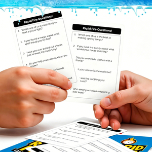 Carte da Gioco Personalizzate QUOKKA Icebreaker - Carte in Carta e PVC, Gioco per Famiglie con Oltre 500 Domande, per Bambini 8-12 Anni e Adulti, Vendita all'Ingrosso - Product Image 5