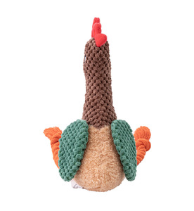 Jouets à mâcher pour chiens en peluche personnalisés en gros - Jouets en corde de coton durables et écologiques en forme de flamant rose et de dinde - Product Image 6