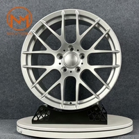 Maxtera Geschmiedete Maßgefertigte Silberne 359M Style PKW-Räder für BMW M3 325i 330i 335i M4 420i 425i 428i 430i 440i Z4 Leichtmetallfelgen