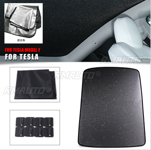 Parasoles para Techo de Auto Tesla Model Y 2021-2023, Cristal para Techo Corredizo Interior con Aislamiento UV/Térmico - Product Image 2