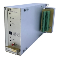 Monitor de Vibraciones VMS830, Control Industrial, Programación PLC, RS485, Ethernet, 240V