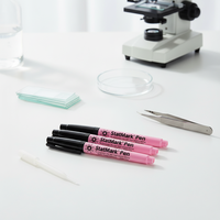 Marqueur permanent pour microscope - Pointe ultra fine pour l'étiquetage des cassettes d'histologie et des objectifs