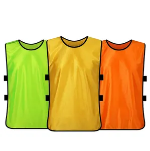 Wholesale kids/adult football bibs Soccer vests training bibs 2020
