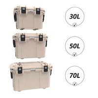 Glacière de pêche grande capacité 70qt, glacière à glace avec coques rigides, glacière personnalisée pour le camping en plein air
